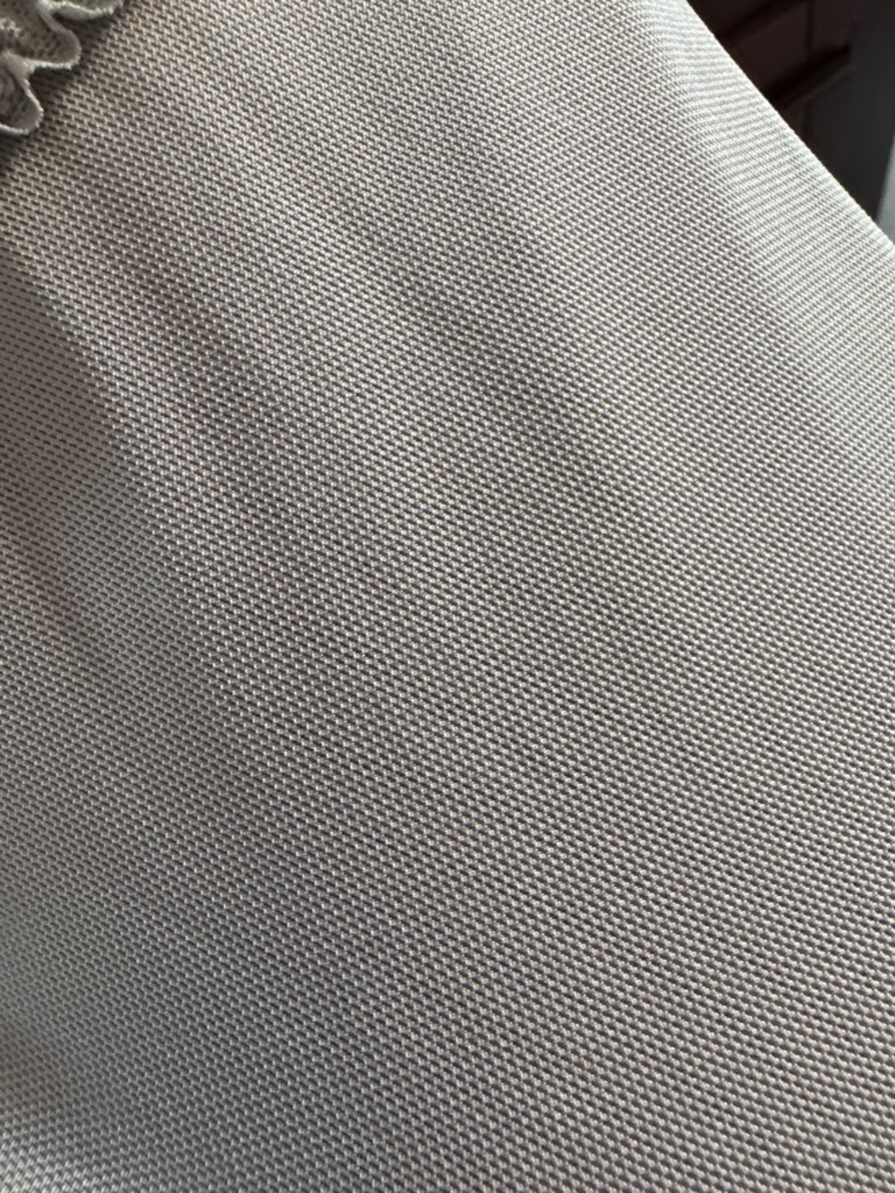 SHEIN Light Gray Ruffle Mini Dress - Picture 3 of 4